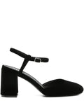 Bibi Lou 80mm ankle-strap block-heel pumps