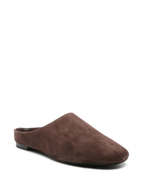 Simon Miller suede backless slippers