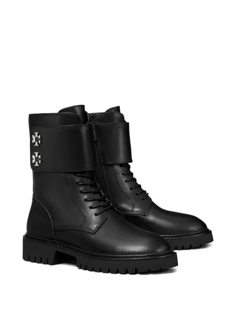 Tory Burch lug double-T boots