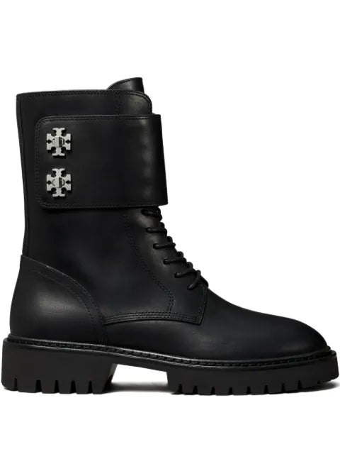 Tory Burch lug double-T boots
