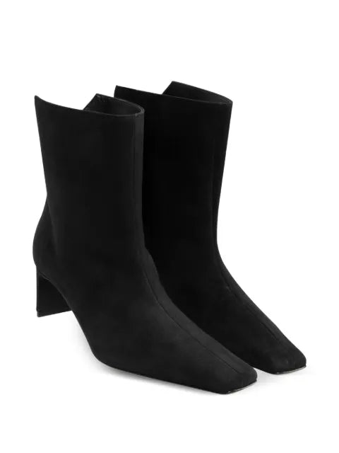 KHAITE 55mm Ona square-toe ankle boots