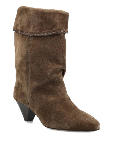 ISABEL MARANT 55mm Dalby braided-tassel boots