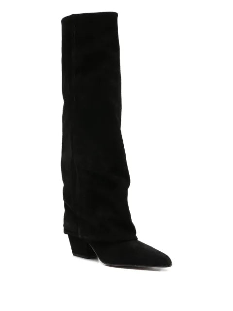 Paris Texas pointed suede boots