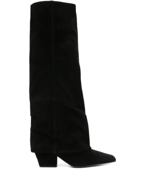 Paris Texas pointed suede boots