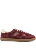 ALOHAS TB.490 rife in burgundy cream leather sneakers
