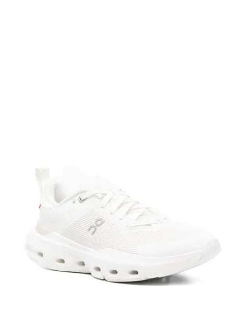 On logo-detail sneakers