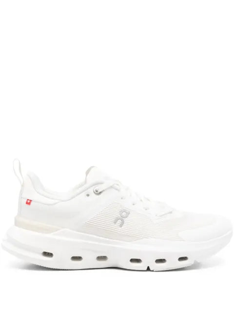 On logo-detail sneakers