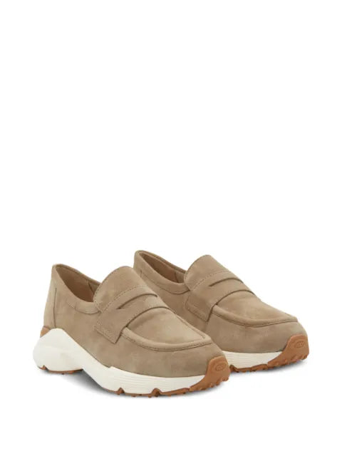 Tod's penny leather slip-on sneakers