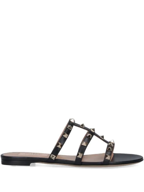Valentino Garavani Rockstud flat slide sandals