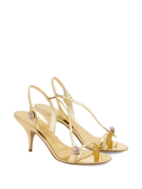 Ferragamo crystal embellished sandals