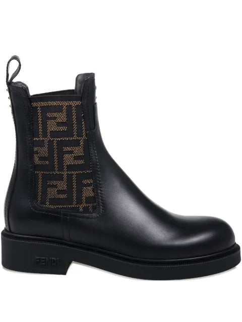 FENDI Filo FF-motif ankle boots