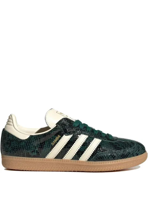 adidas Samba "Cream White/Collegiate Green" sneakers