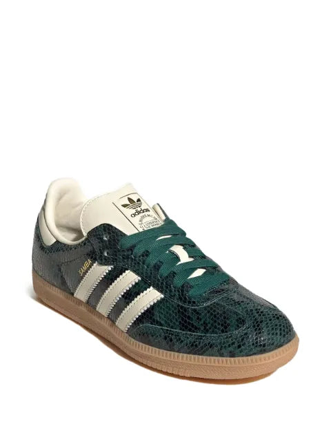adidas Samba "Cream White/Collegiate Green" sneakers