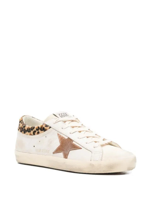 Golden Goose Super-Star leopard-print sneakers