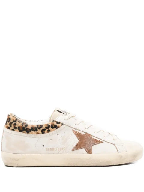 Golden Goose Super-Star leopard-print sneakers