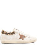 Golden Goose Super-Star leopard-print sneakers