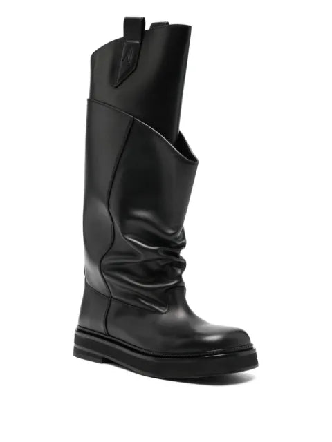 The Attico New Robin Passeggiata leather boots