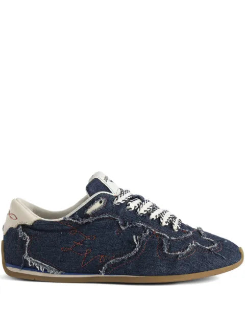 Zadig&Voltaire Dance frayed sneakers