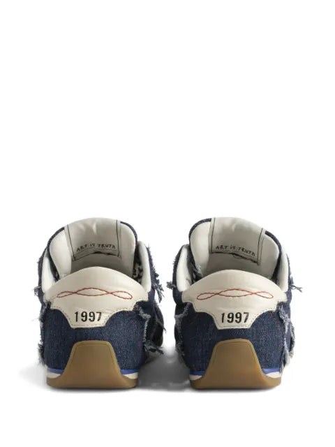 Zadig&Voltaire Dance frayed sneakers