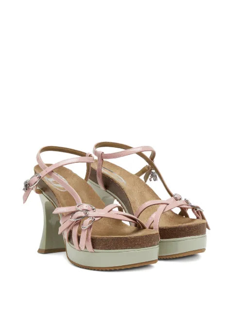 Diesel D-Woodstock buckled sandals