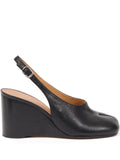 Maison Margiela Tabi Wedge leather pumps
