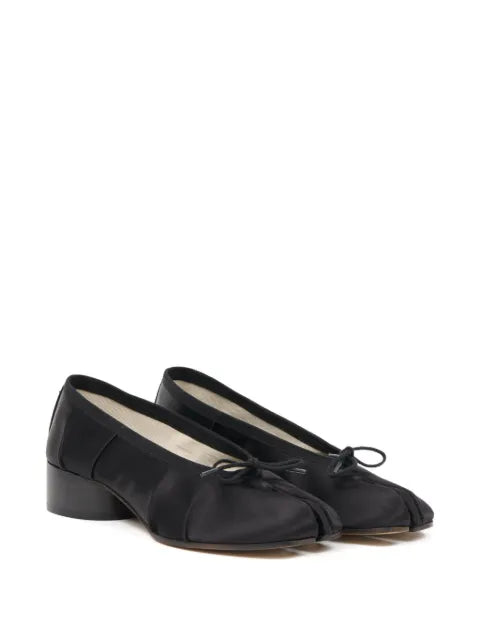 Maison Margiela Tabi satin ballerina