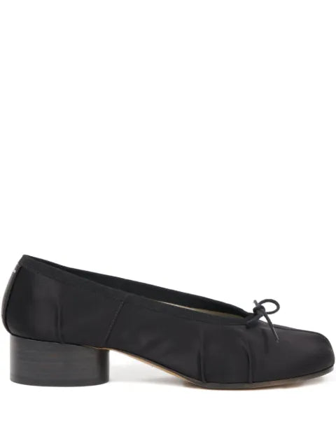 Maison Margiela Tabi satin ballerina