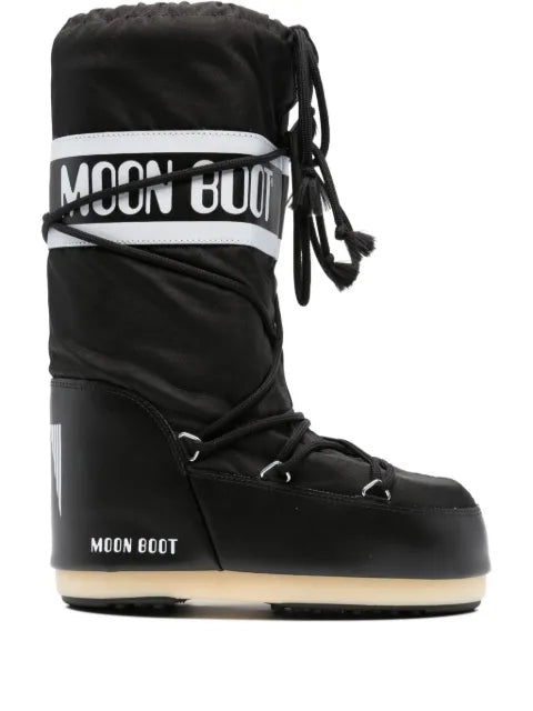 Moon Boot Icon black nylon boots