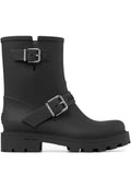 Jimmy Choo Biker Rain buckle-strap boots