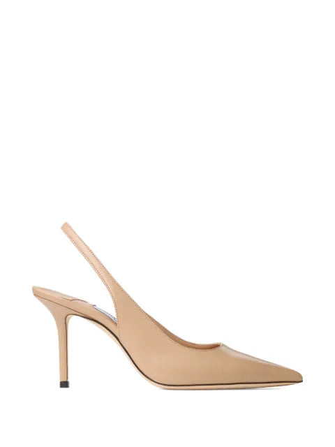 Jimmy Choo Love sling back 85 chai calf leather slingback pumps