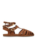 Ancient Greek Sandals Suede Karina Sandals