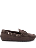 Tod's City Gommino tie-detail leather loafers