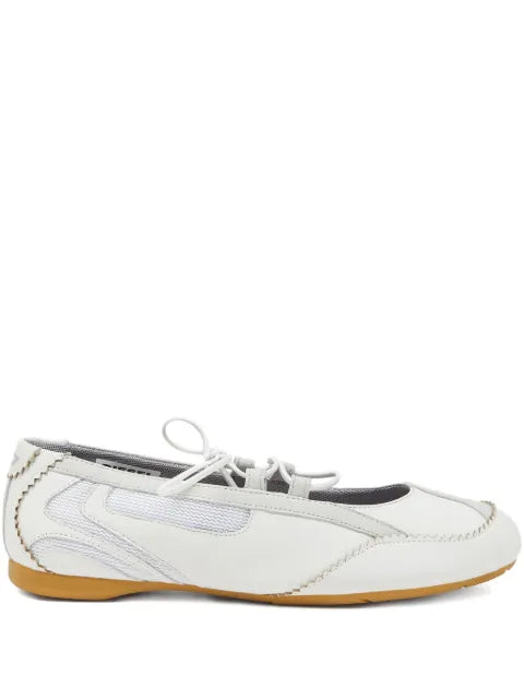 Diesel D-Mile leather ballet flats