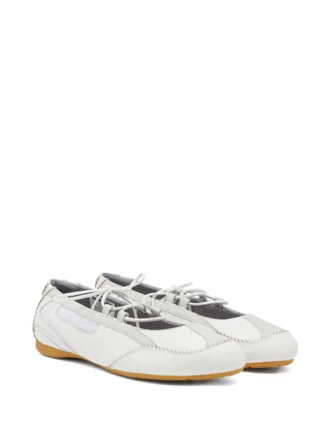 Diesel D-Mile leather ballet flats