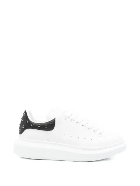 Alexander McQueen Oversized eyelet-details lace-up sneakers