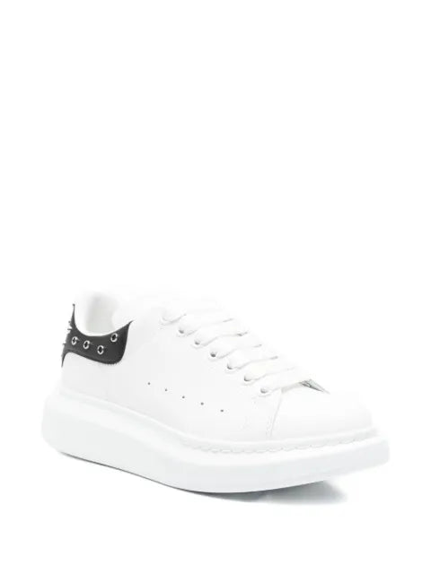 Alexander McQueen Oversized eyelet-details lace-up sneakers