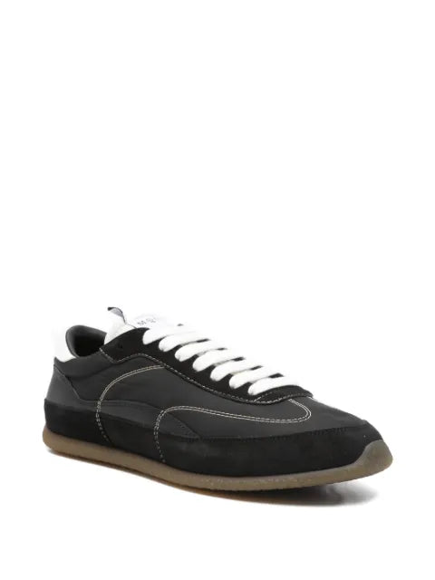 Alexander McQueen EC1 panelled top-stitched sneakers