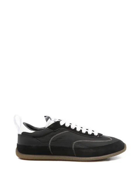 Alexander McQueen EC1 panelled top-stitched sneakers