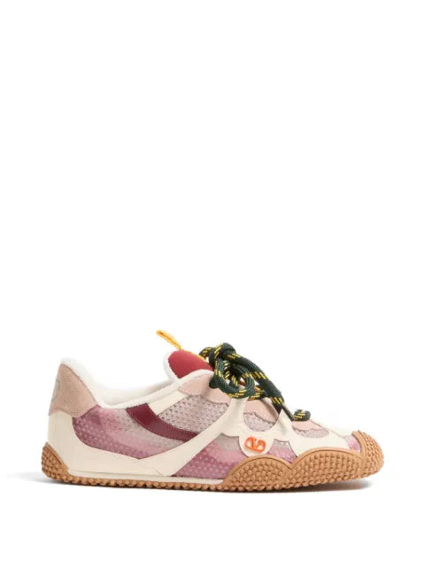 Valentino Garavani Amphibia sneaker in rubberized calfskin and calfskin