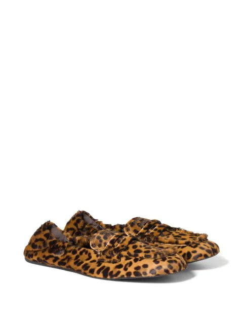 Miu Miu penny-strap leather loafers