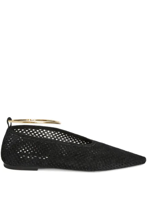 Jil Sander Ring ballerina flats