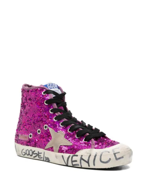 Golden Goose Francy Penstar sequinned sneakers