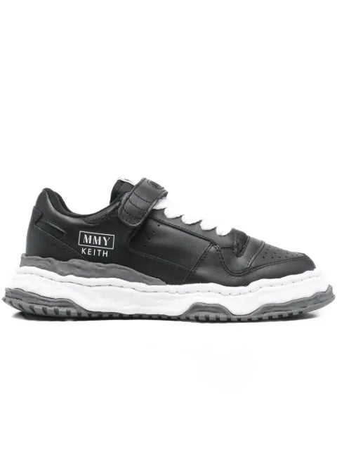 Maison MIHARA YASUHIRO touch-strap leather sneakers