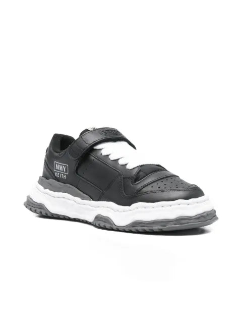 Maison MIHARA YASUHIRO touch-strap leather sneakers