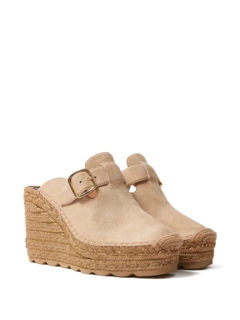 Stella McCartney Gaia suede clogs
