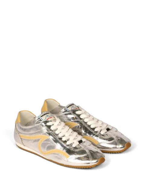SANDRO Light Wave metallic sneakers