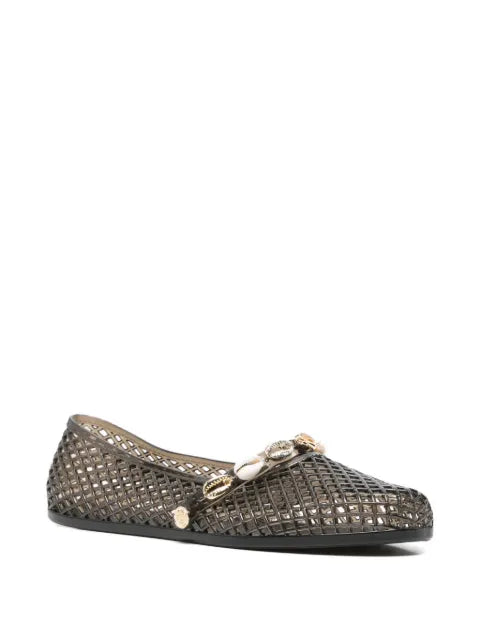 Ancient Greek Sandals Iro shells ballet flats