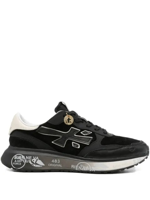 Premiata logo-patch sneakers