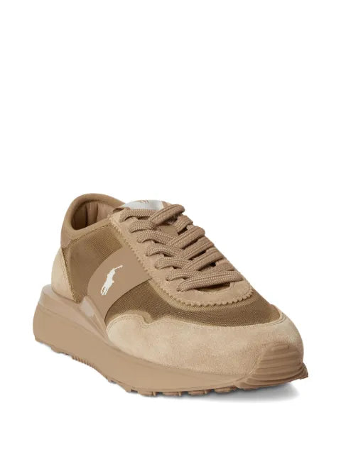 Polo Ralph Lauren train 89 mesh suede trainers