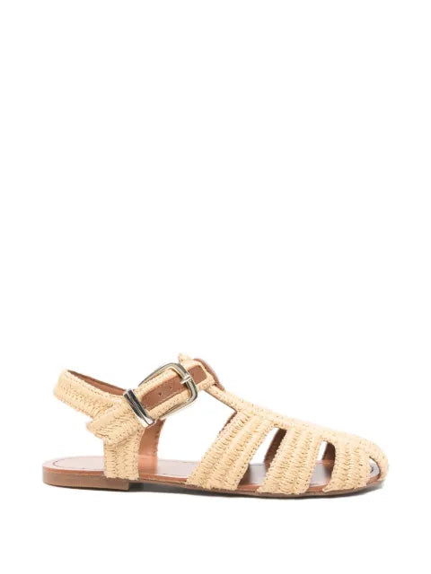 Maje flat strap sandals